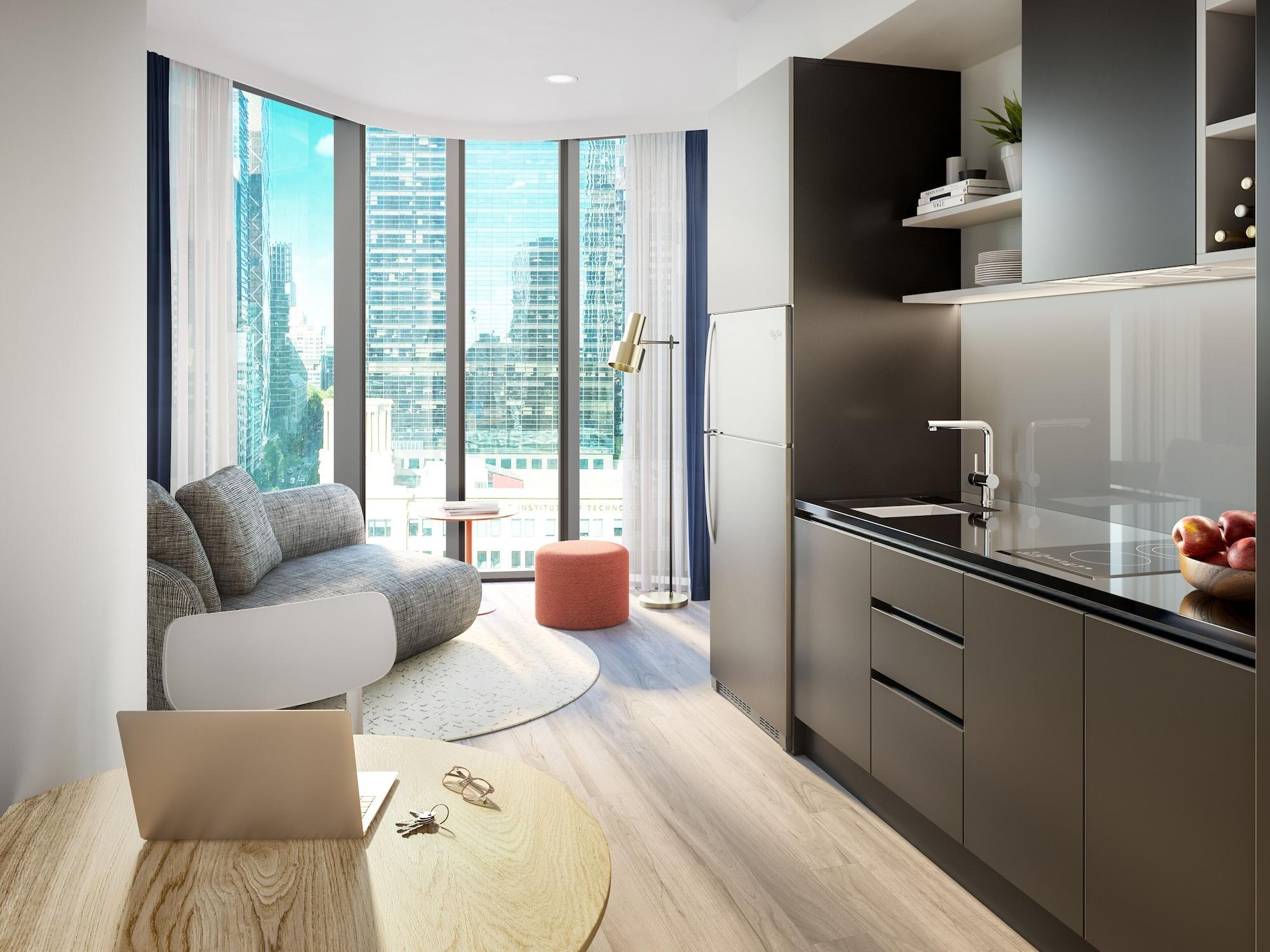 Aparthotel Scape Living At Aurora Melbourne Esterno foto